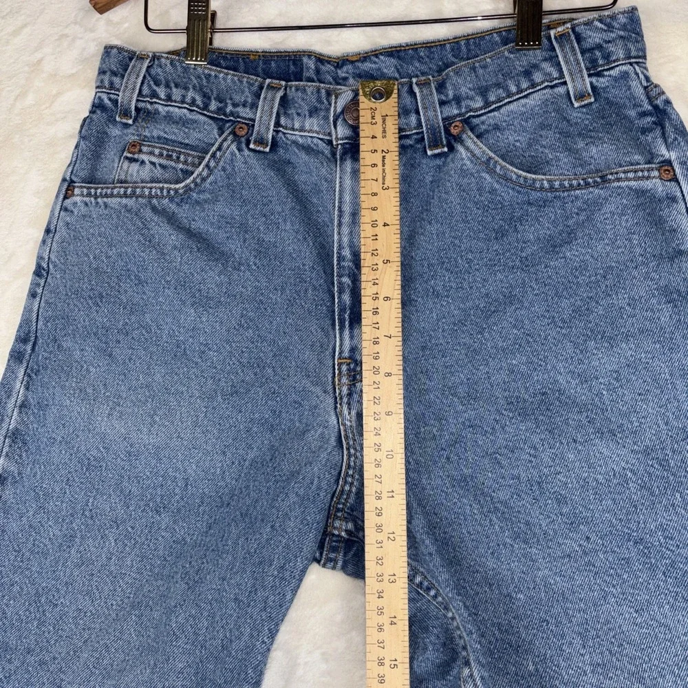 Vintage Levi's 505 Shorts Orange Tab Mens 33 Medium Wash Denim Jorts USA 90s Y2K